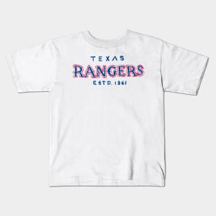 Texas Rangeeeers 02 Kids T-Shirt